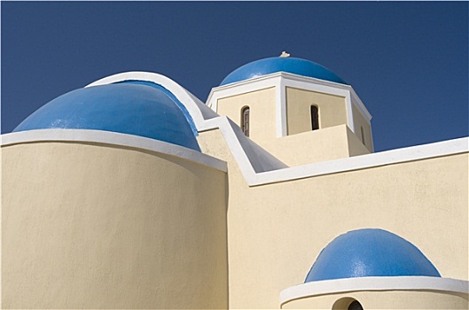 教堂,圣托里尼岛,希腊