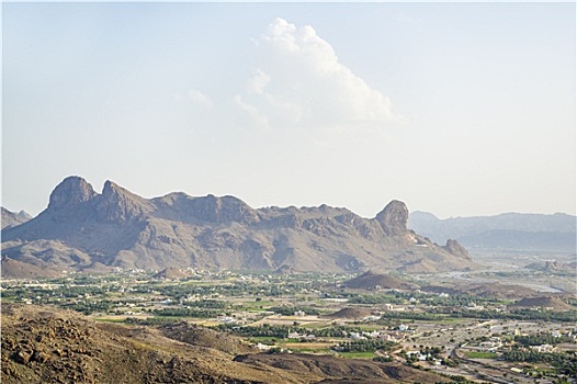 风景,山,阿曼