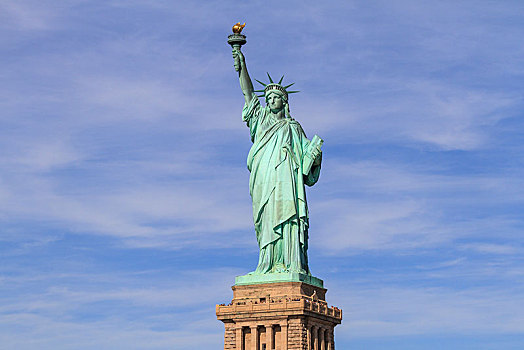 自由女神像,自由岛,纽约,美国,北美