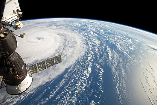 飓风,空间站,图像,美国宇航局