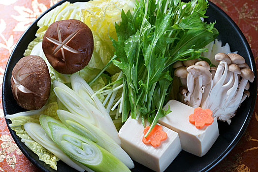 砂锅,食物,蔬菜