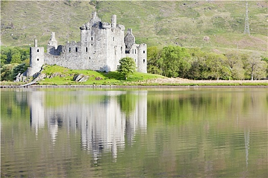 城堡,奥尔湖,苏格兰