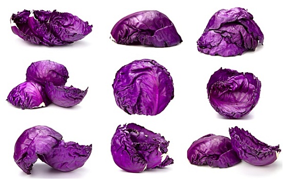 紫甘蓝,收集蔬菜组合红球甘蓝,平分紫色,食物紫甘蓝紫甘蓝紫甘蓝五色
