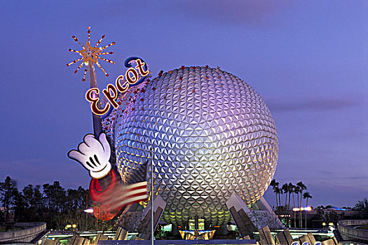 未来世界主题公园,迪士尼乐园,奥兰多,佛罗里达,美国