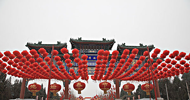 2013年2月12日北京东城区地坛公园庙会