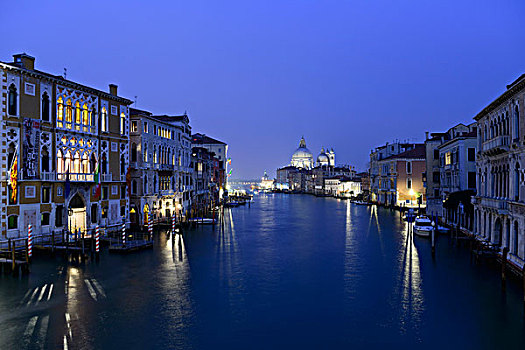 圣玛丽亚教堂,行礼,大运河,威尼斯,威尼托,意大利,欧洲