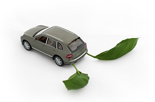 绿叶,汽车,环境,概念