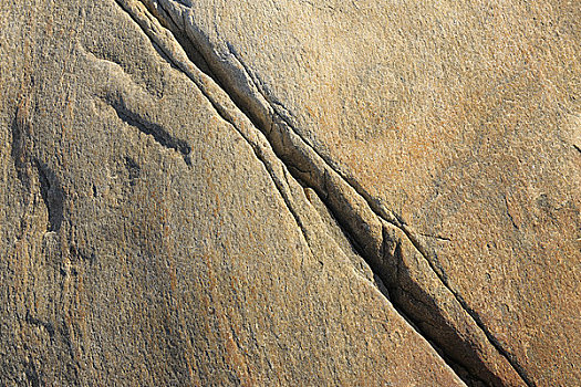 石头,裂缝,伊路利萨特,格陵兰
