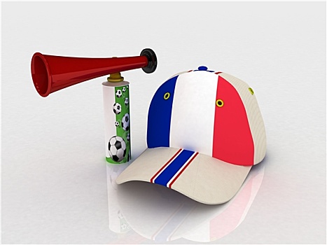法国,足球,帽子
