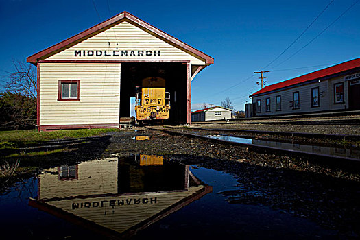火车站,奥塔哥,南岛,新西兰