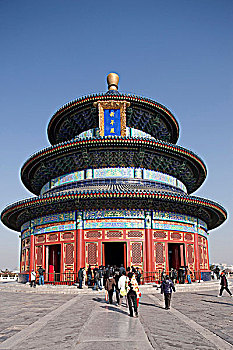 祈年殿,收获,天坛,北京,中国