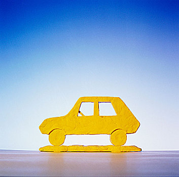 黄色,汽车