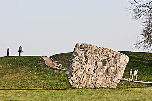 世界遗产,新石器时代,纪念建筑,石头,圆,乡村,威尔特,英格兰,英国
