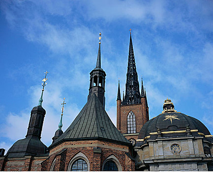 特写,教堂,斯德哥尔摩,瑞典