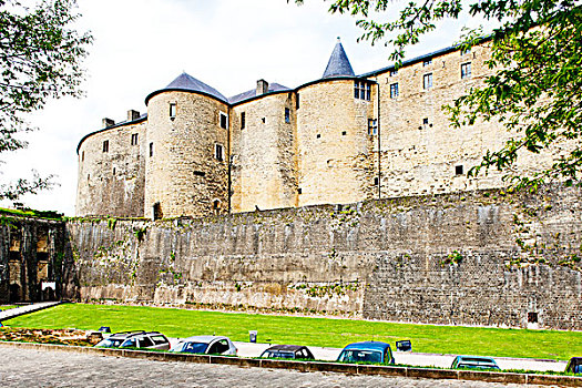 城堡,轿车,香槟阿登大区,法国