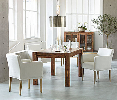 白色,扶手椅,坚实,桌子,鲜明,室内,工业,玻璃窗