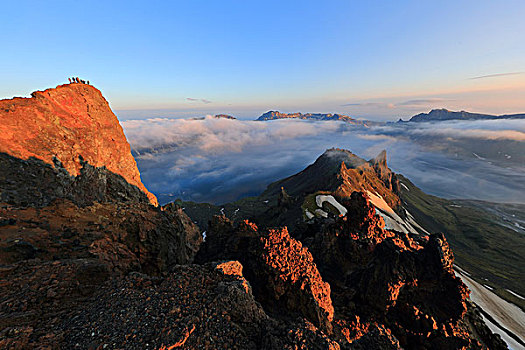 日出长白山