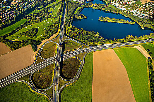 高速公路,连通,杜伊斯堡,鲁尔区,北莱茵威斯特伐利亚,德国