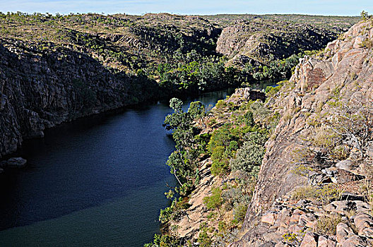 凯瑟琳峡谷,北领地州,澳大利亚