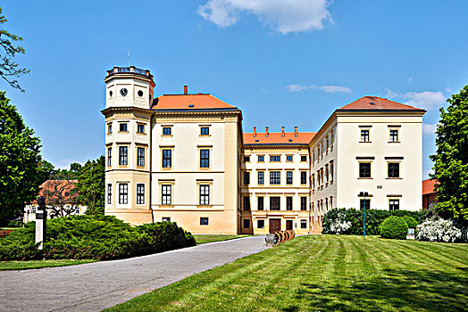 城堡,地区,捷克共和国,欧洲
