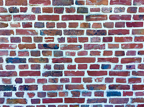 老,砖墙,砖,红色,粉色,建筑,材质,背景