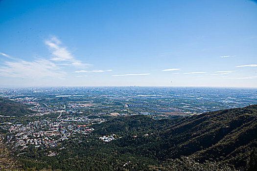 北京香山公园香山脚下