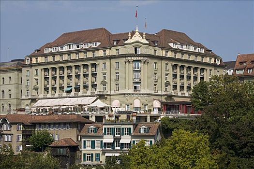 贝尔维尤,宫殿,酒店,伯尔尼,瑞士