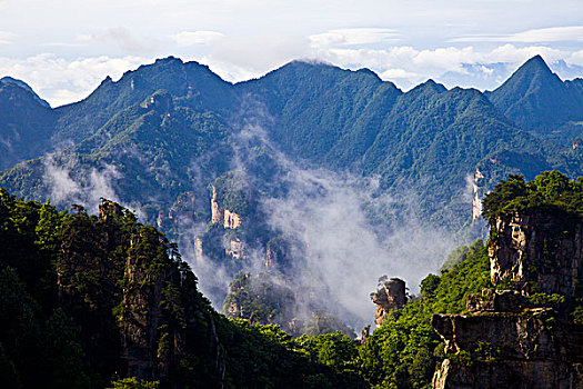 湖南,张家界,天子山,御笔峰