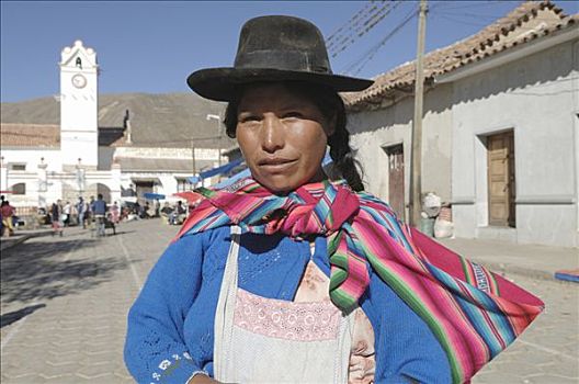 玻利维亚,女人,市场