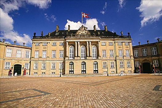 建筑,宫殿,哥本哈根,丹麦