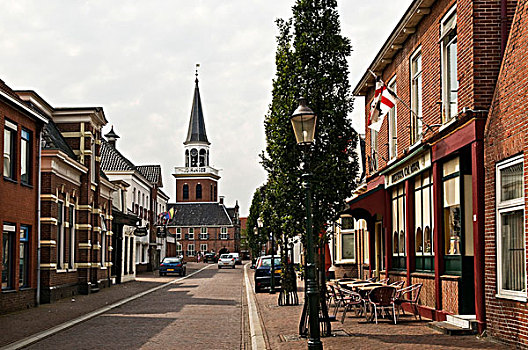 教堂,风格,建造,格罗宁根,省,荷兰,欧洲