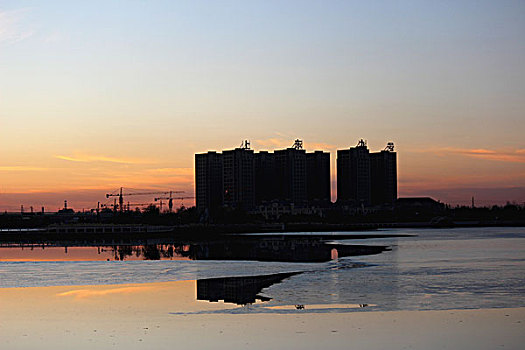 大庆,万宝湖