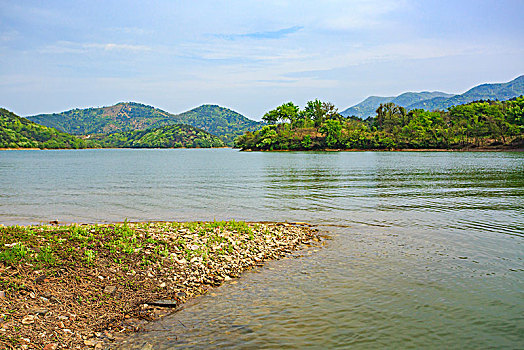 上林湖,湖水,风光,船,渔民,水,生态