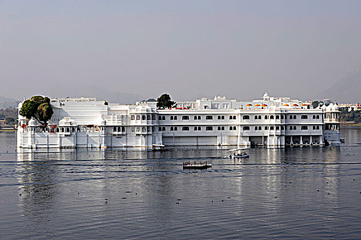 湖,宫殿,酒店,皮丘拉,乌代浦尔,拉贾斯坦邦,北印度,印度,南亚,亚洲