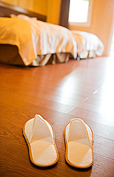 拖鞋,地面,客房
