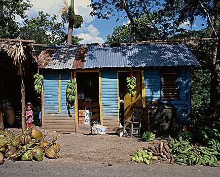 店,胜地,多米尼加共和国