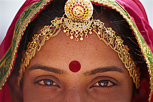 印度,斋浦尔,拉贾斯坦邦,女人,脸
