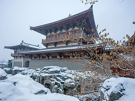 唐城影视基地古建筑场景