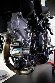 摩托车发动机金属结构