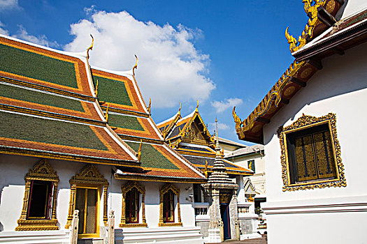 户外,皇家,大皇宫,地区,曼谷,泰国