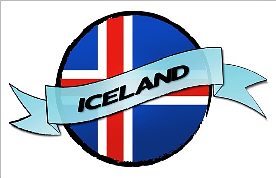 圆,陆地,冰岛