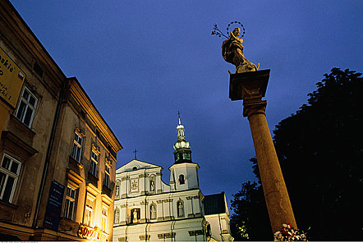 雕塑,克拉科夫,波兰