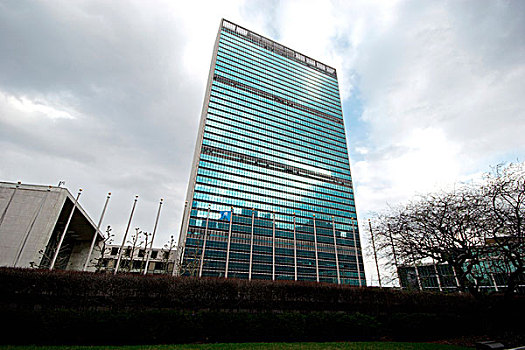 独块巨石,联合国大楼,纽约