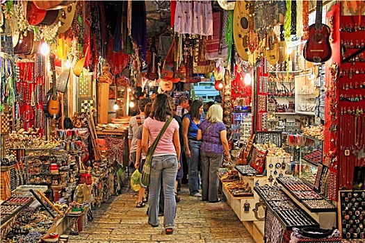 老,耶路撒冷,市场