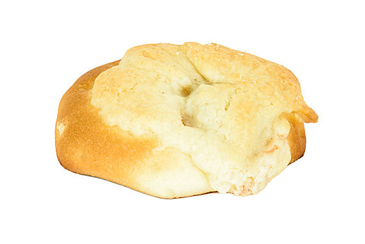 面包,李子,隔绝,白色背景,背景