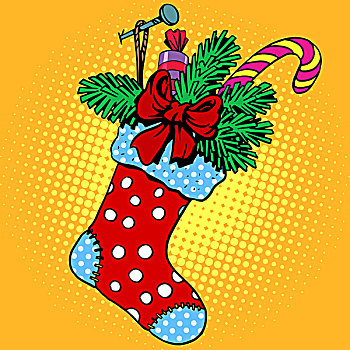 圣诞节,袜子,礼物