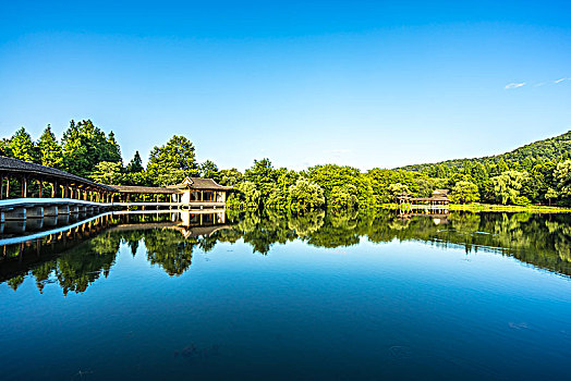 杭州西湖浴浩湾公园