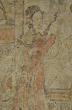 中国洛阳古代墓葬壁画珍品