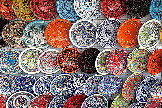 陶瓷,杰尔巴,突尼斯,非洲