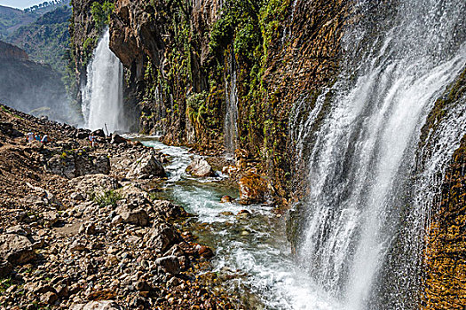 瀑布,国家公园,土耳其